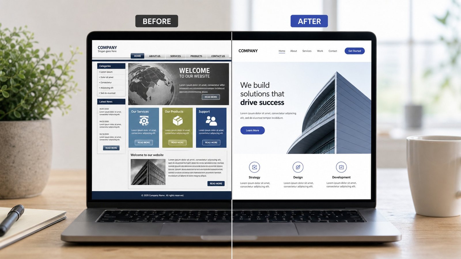 5 signs your Luxembourg business needs a new website