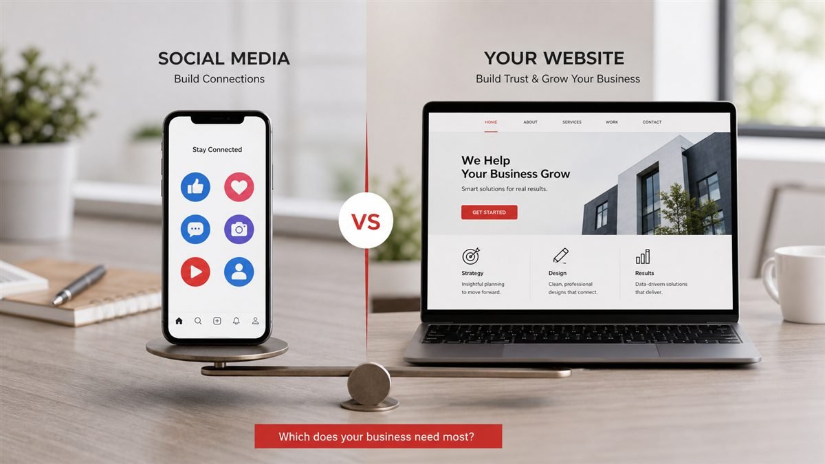 Do I need a website, or is social media enough?