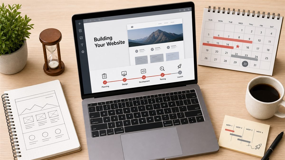 Illustration: Quanto tempo ci vuole per creare un sito web in Lussemburgo?