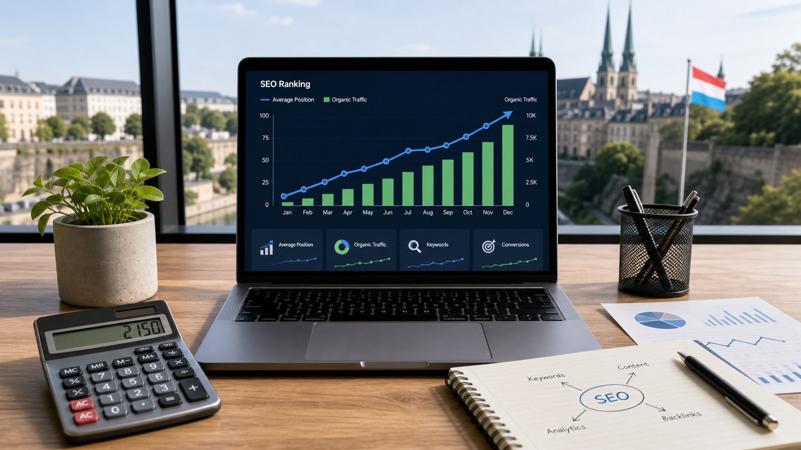 How much does SEO cost in Luxembourg?