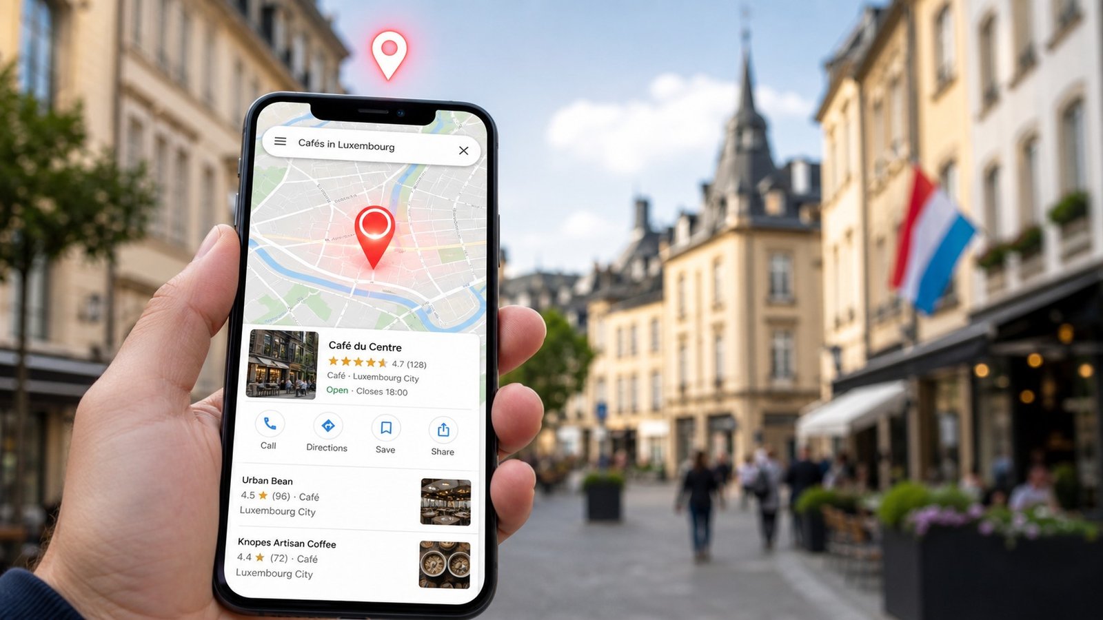 How to rank on Google Maps in Luxembourg