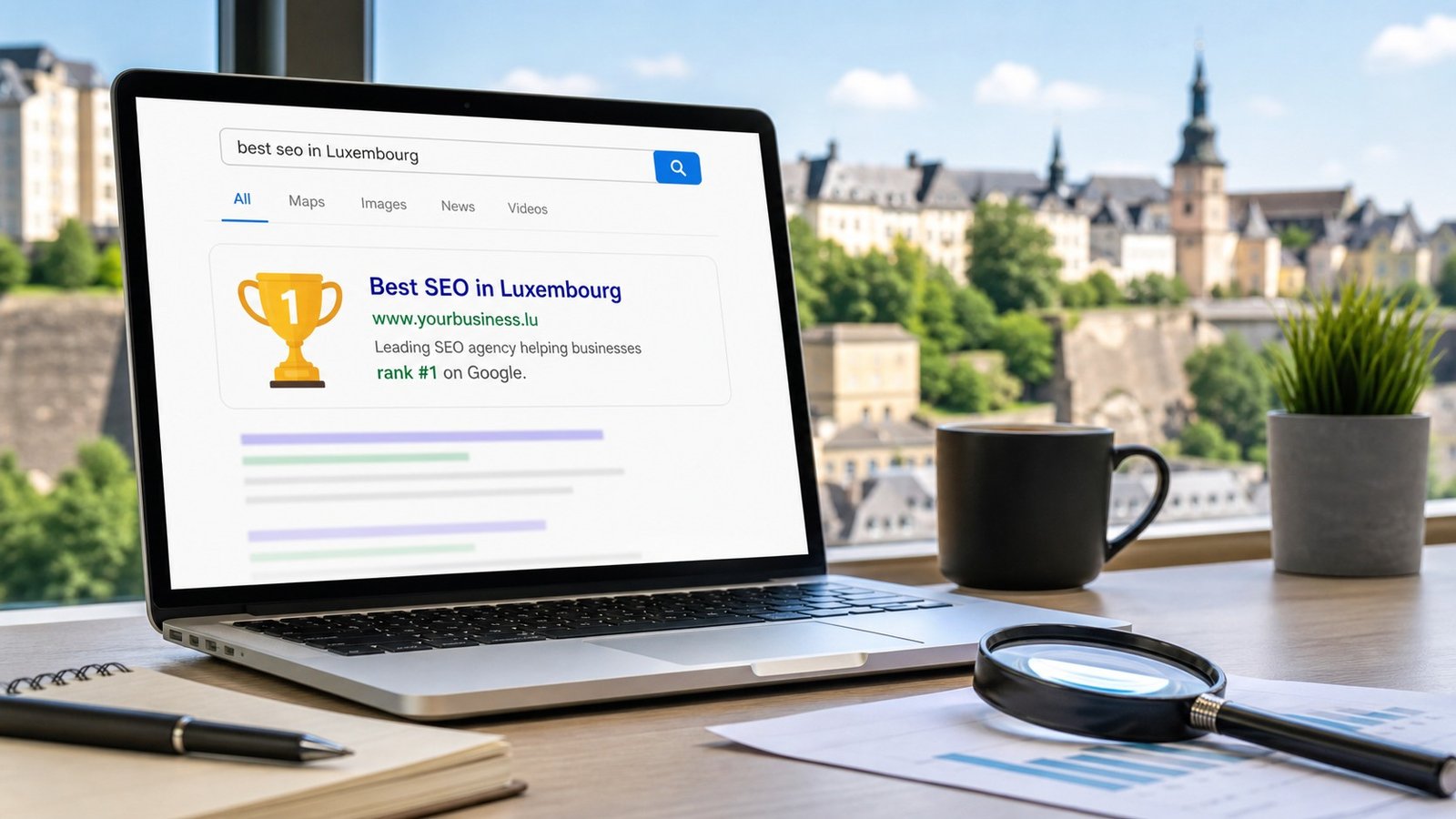Illustration: SEO in Luxembourg — cosa funziona nel 2026