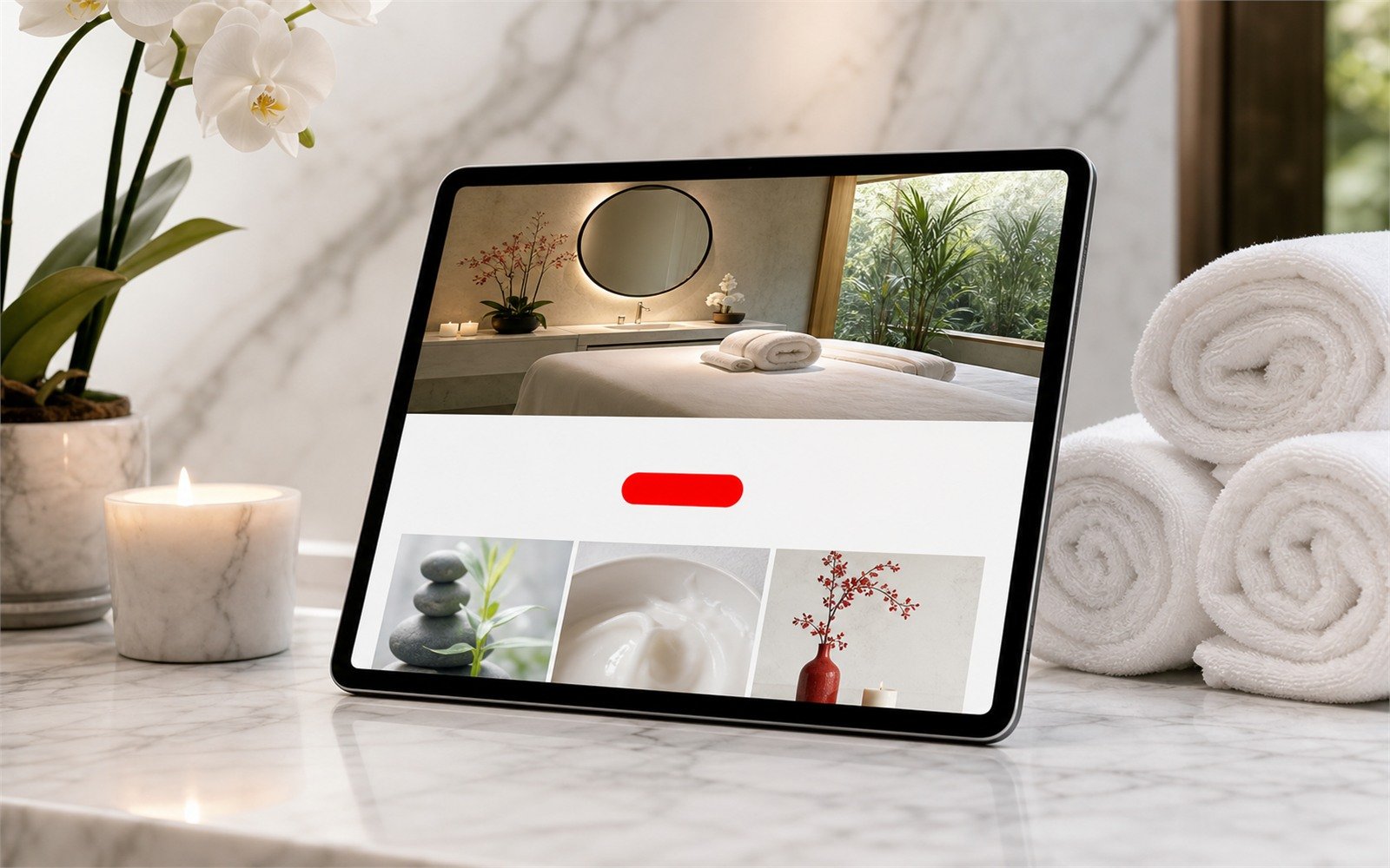 Premium website and branding for a Luxembourg City spa